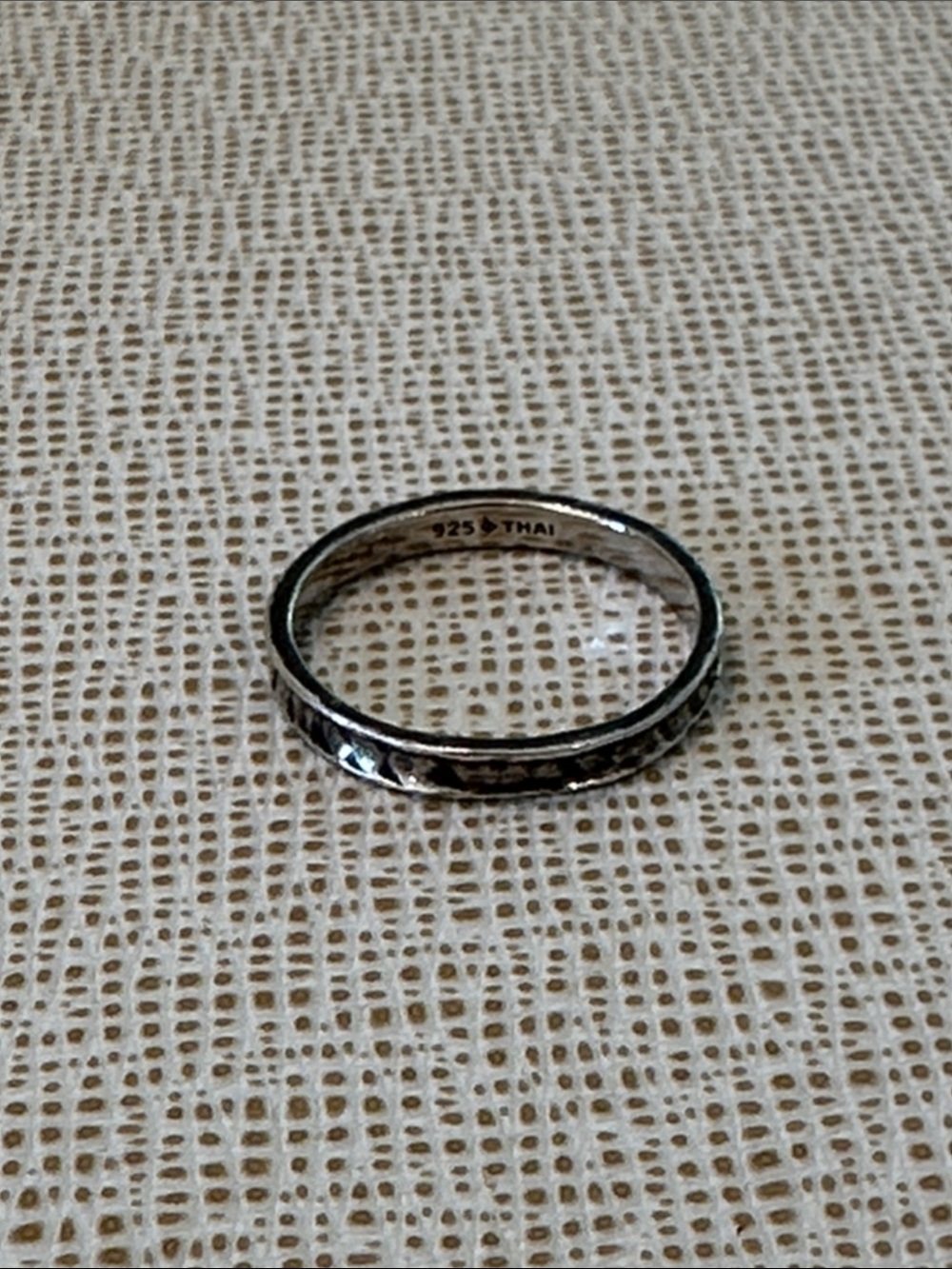 Silpada Sterling Silver Textured Stackable Ring